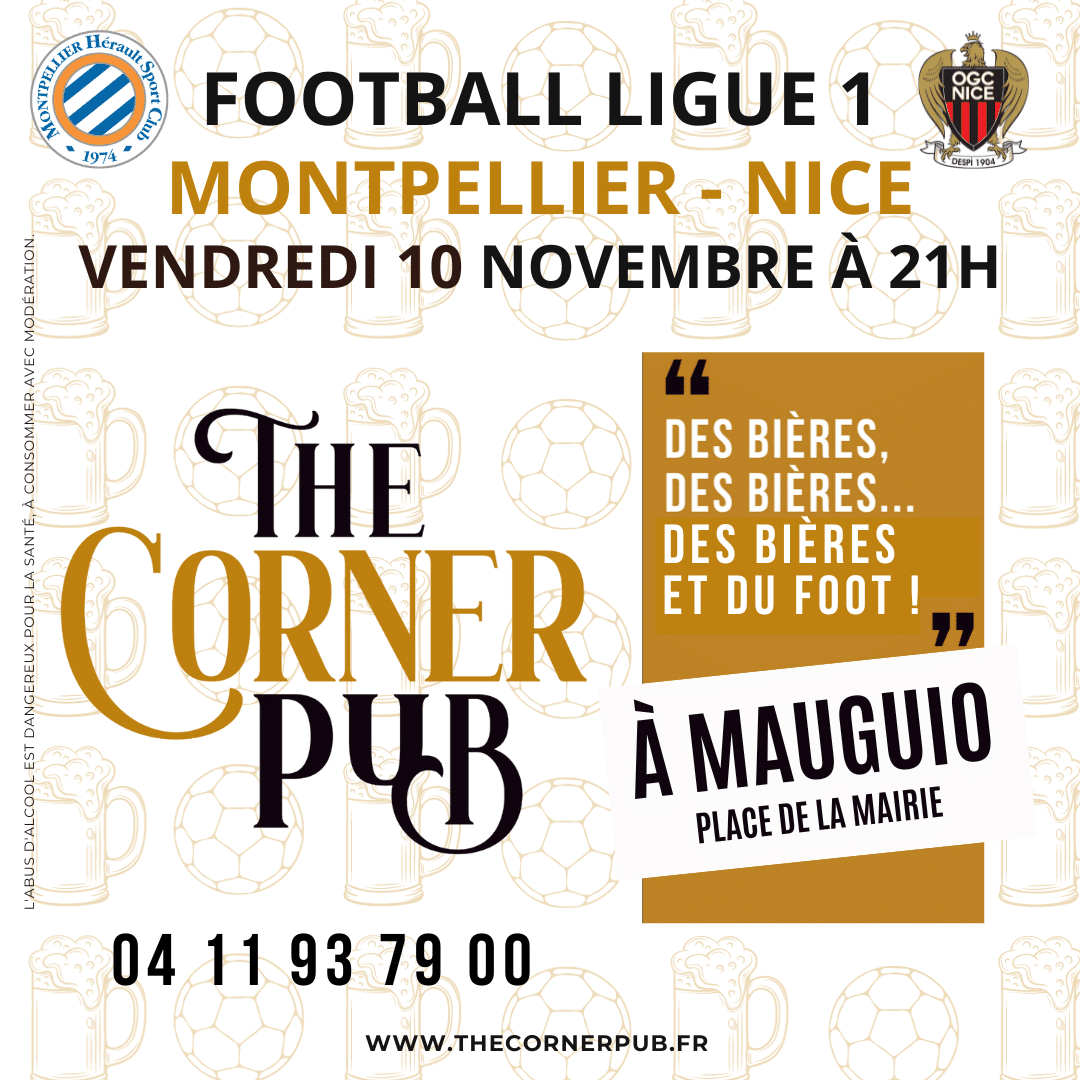 Ligue 1: Montpellier / Nice vendredi 10 novembre 2023